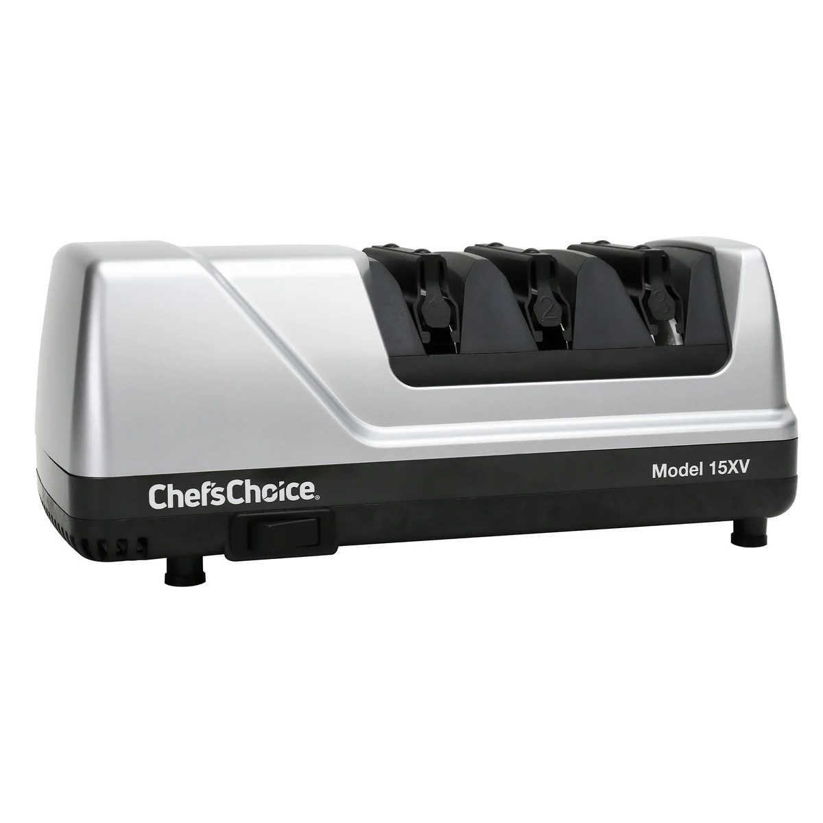 Chef'sChoice Model 15XV three-stage electric knife sharpener
