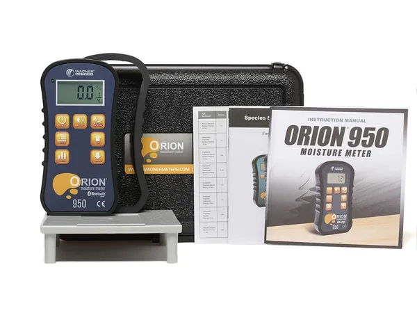 Wagner Orion 950 moisture meter kit with case and manual